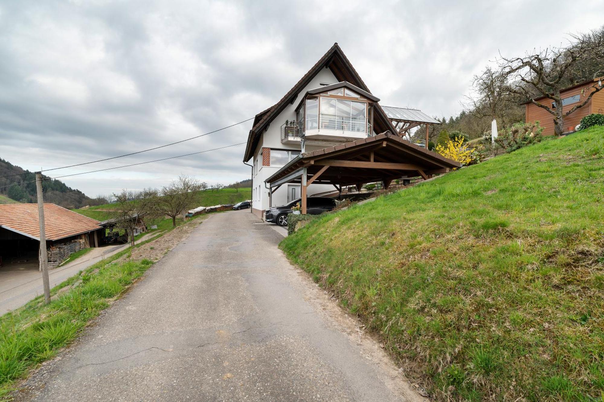 Ottenhofen im Schwarzwald Haus Am Schroffen 아파트 외부 사진